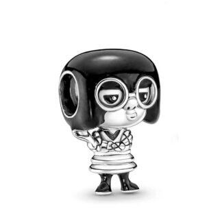 Silver Black Bob Edna Mode Incredibles Disney Charm
