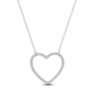 Heart Silver Necklace