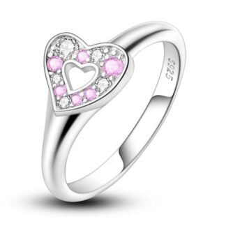 Heart Silver Ring