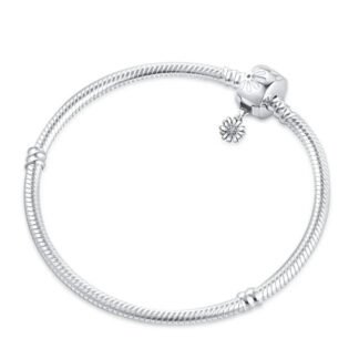 Daisy Flower Charm Bracelet