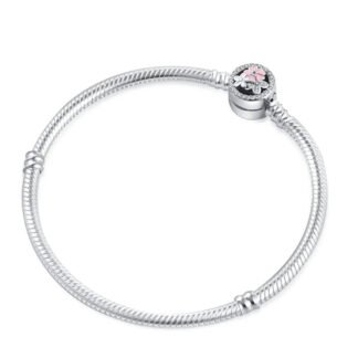 Cherry Blossom Sakura Flower Charm Bracelet