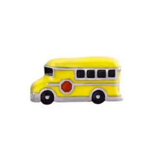 Yellow Bus Charm