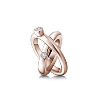 2 Orbit Rings Charm