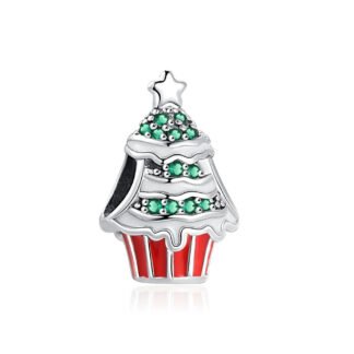 Christmas Tree Cupcake Charm