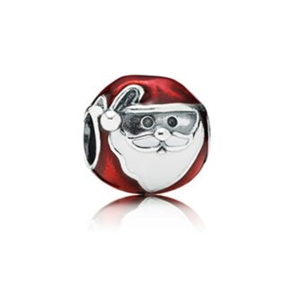 Santa Claus Christmas Sphere Charm