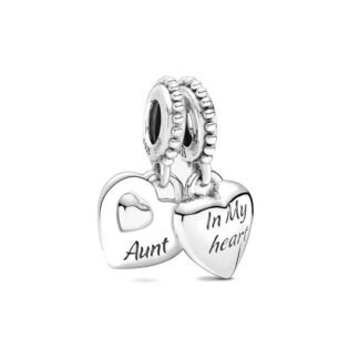 Aunt In My heart Charm