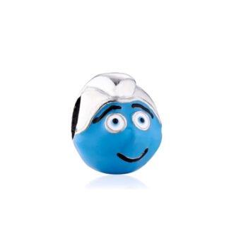 Smurf Happy Head Charm