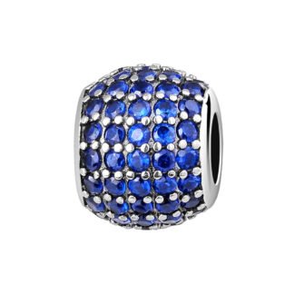 Deep Blue Gems Rows Charm