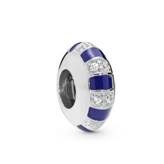 Classy Deep Blue Ridges Charm