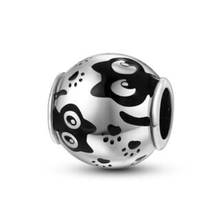 Curious Cute Black Cats Charm