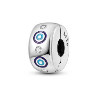Minimal Evil Eyes Charm