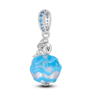 Magical Aquatic Blue Mermaid Charm