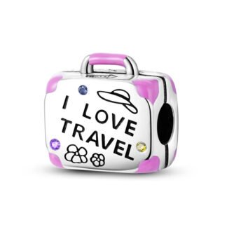 I Love Travel Handbag Luggage Charm