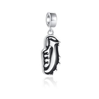 A Single Silver Sport Shoe Charm