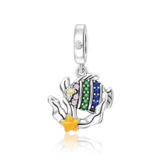 Colorful Fish in Seaweed Charm