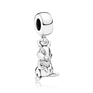 Silver Bunny Rabbit Charm