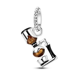 Silver Gold Bronze Coffee Brewer Charm