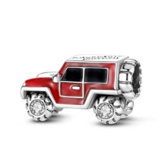 Red Traveling Journey Van Charm