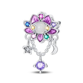 Cosmic Eye Floral Magical Charm
