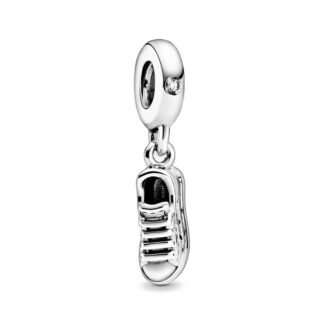 Silver Simple Sport Shoe Charm