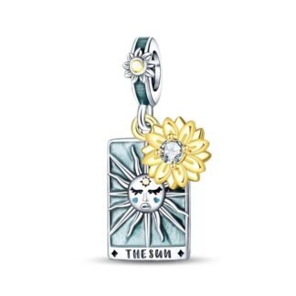 The Sun Tarot Card Charm