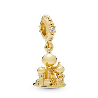Silver Golden Aladdin Castle Charm