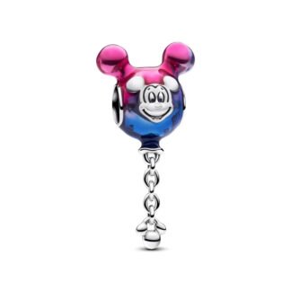 Silver Mickey Mouse Gradient Balloon Disney Charm