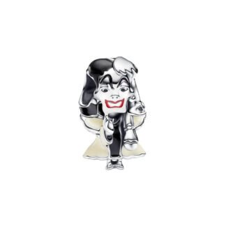 Silver Cruella 101 Dalmatians Charm
