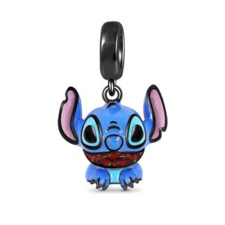 Silver Gold Rose Blue Alien Angel Lilo & Stitch Charm