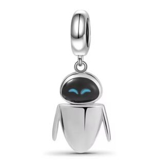Silver Robot EVE Wall-E Charm