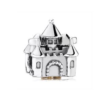 Silver Castle Architecture Charm