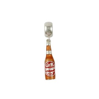 Silver Orange Brahim Bottle Drink Charm