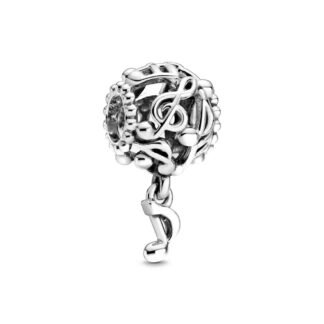 Silver Musical Notes Super Structure Artistic Charm