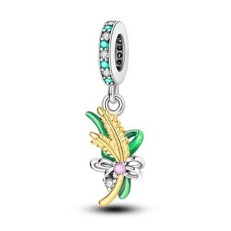 Silver Golden Wheat Bouquet Rural Charm