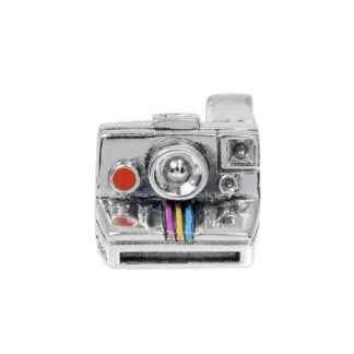 Silver Camera Charm
