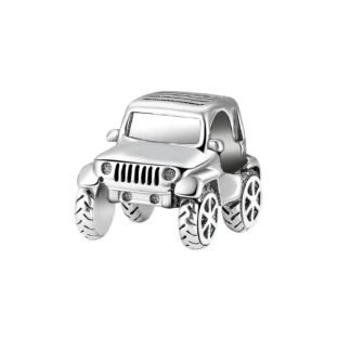 Silver Humble Monster Truck Charm