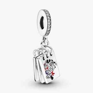 Silver Notepad Mickey Mouse and Friends Disney Charm