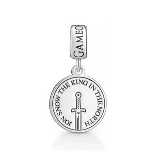 Jon Snow King Game of Thrones Charm